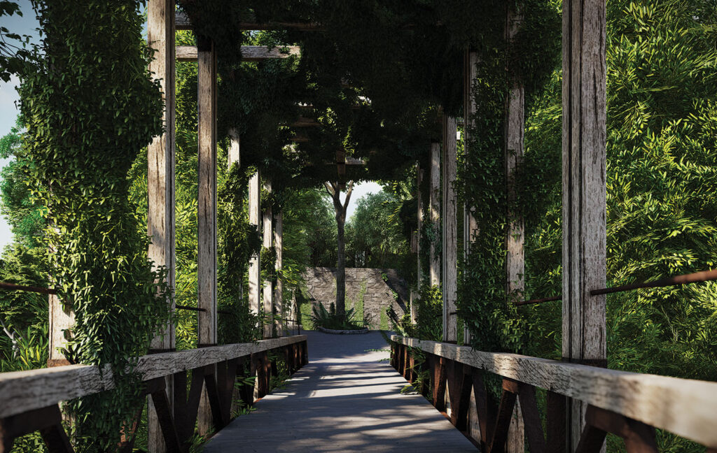 02 private bridge entrance
