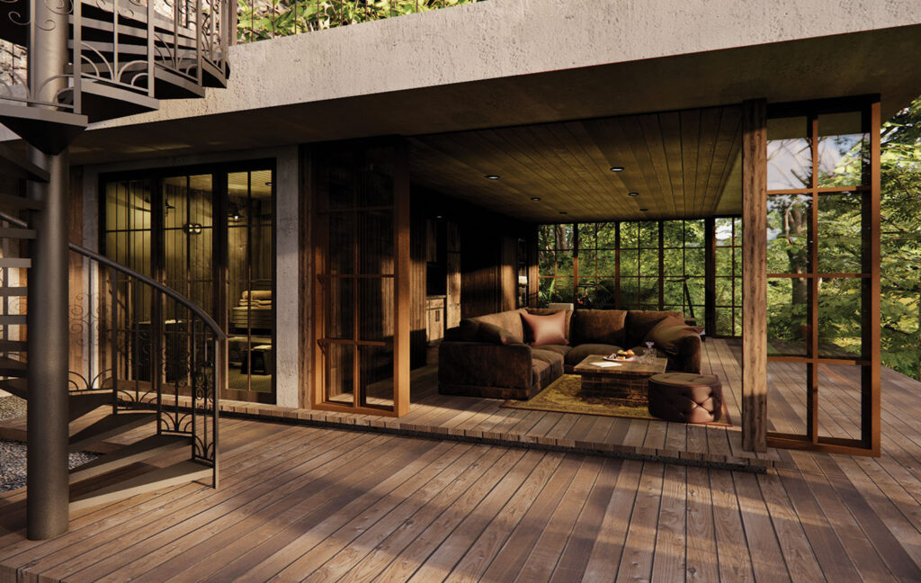 15 pavilion & sauna