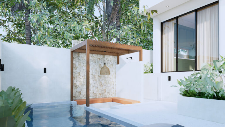 WALKING DISTANCE TO THE BEACH 3 BEDROOM VILLA IN ULUWATU BE-1192 (7)