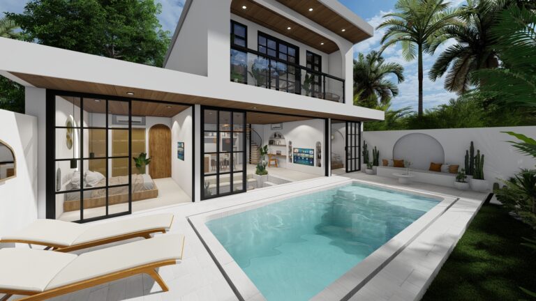 MODERN 4 BEDROOM VILLA FOR SALE LEASEHOLD IN PERERENAN BE-1399 (14)