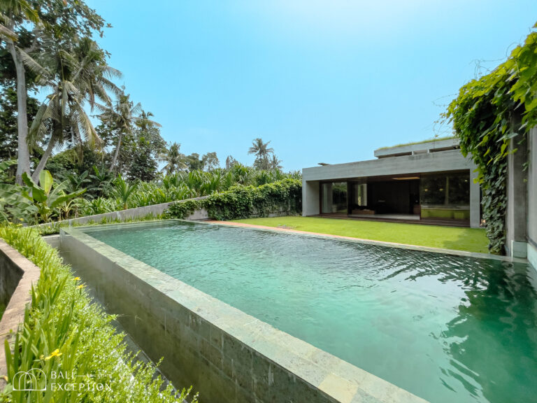 MODERN MINIMALIST WITH RICEFIELD VIEW 5 BEDROOM VILLA FOR SALE LEASEHOLD IN TUMBAK BAYUH BE-1433 (22)