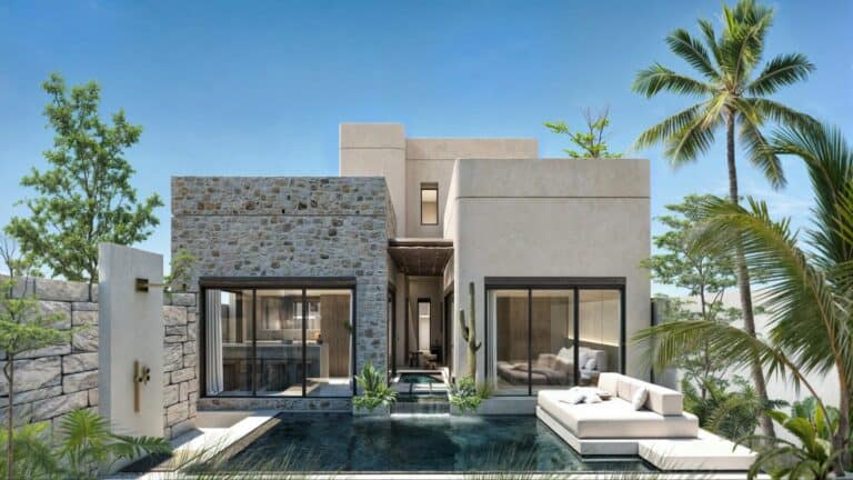 MODERN TROPICAL 2 BEDROOM VILLA FOR SALE LEASEHOLD IN ULUWATU BE-1808  (4)