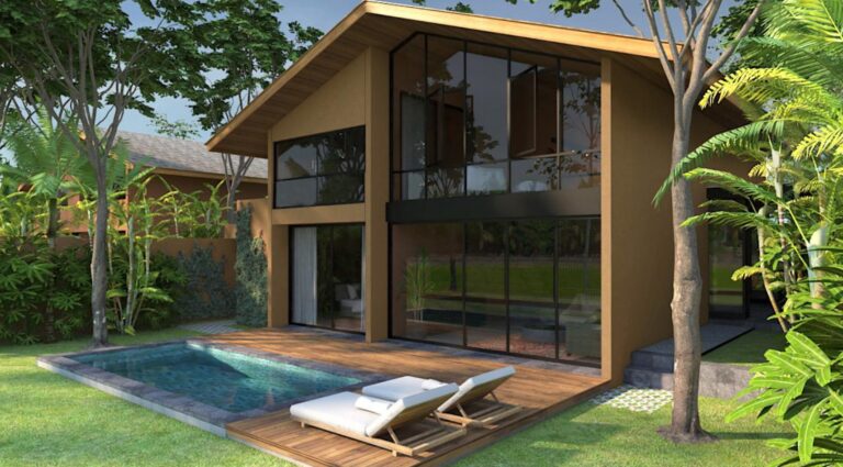 modern tropical style 3 bedroom villa for sale freehold in kedungu be 2132 (2)