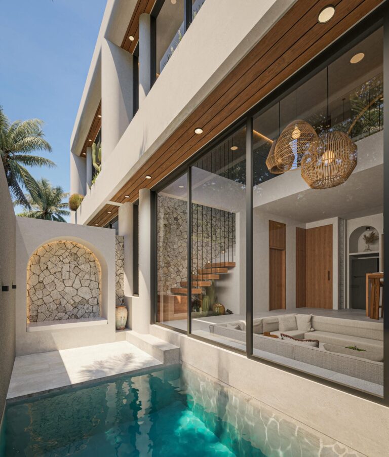 modern mediterranean 1 bedroom villa for sale leasehold in bingin be 2307 new (2)