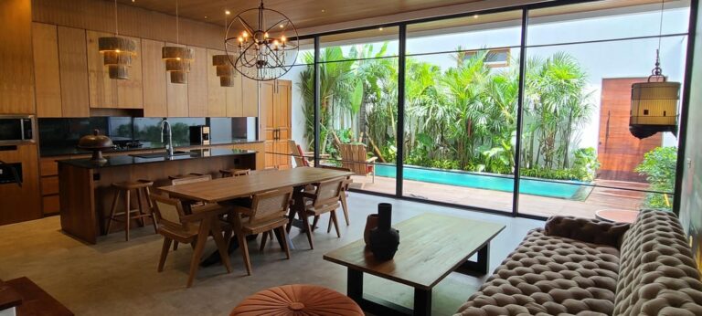 walking distance to the beach 3 bedroom villa for sale leasehold in pererenan be 2615 (20) 1765265570951 235601807